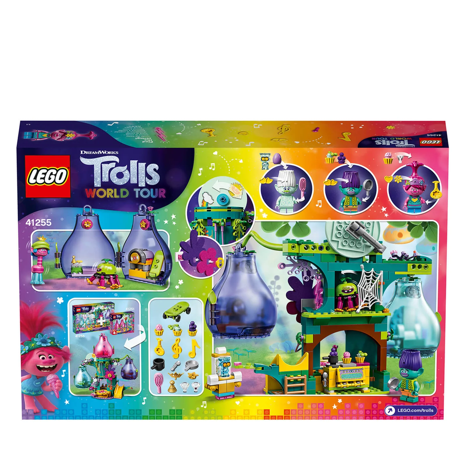 LEGO Trolls World Tour: Pop Village Celebration Playset (41255)