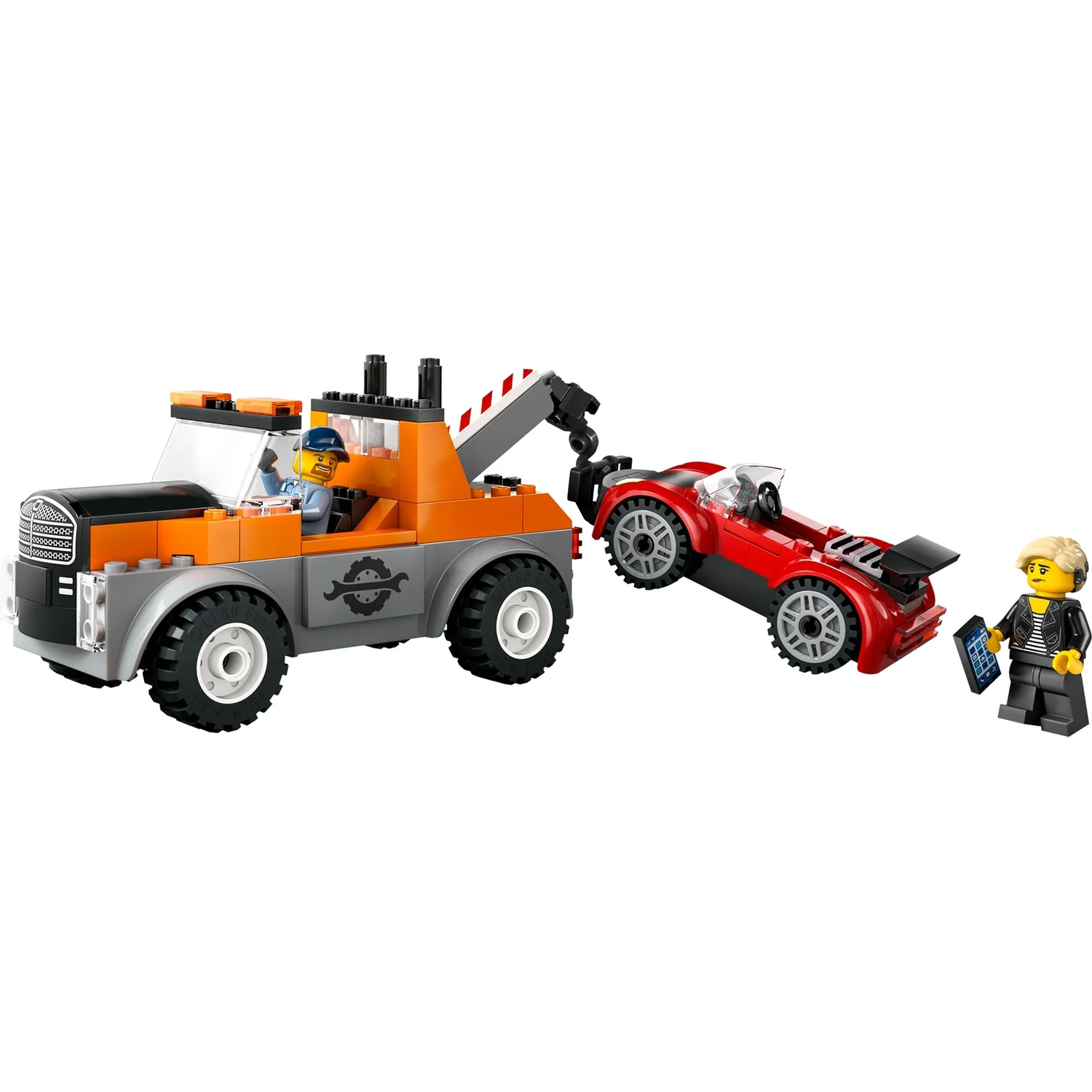 LEGO City Tow Truck and Sports Car Repair Toy Set 60435