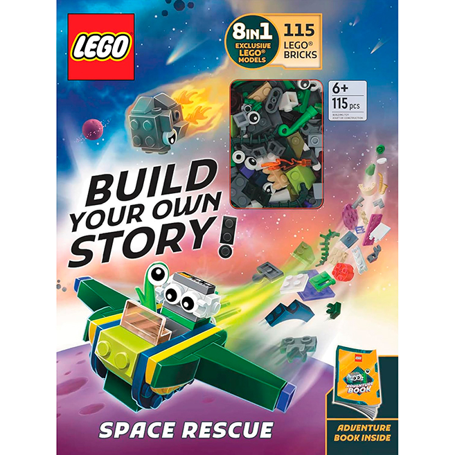 LEGO Books - Build Your Own Story Space Rescue