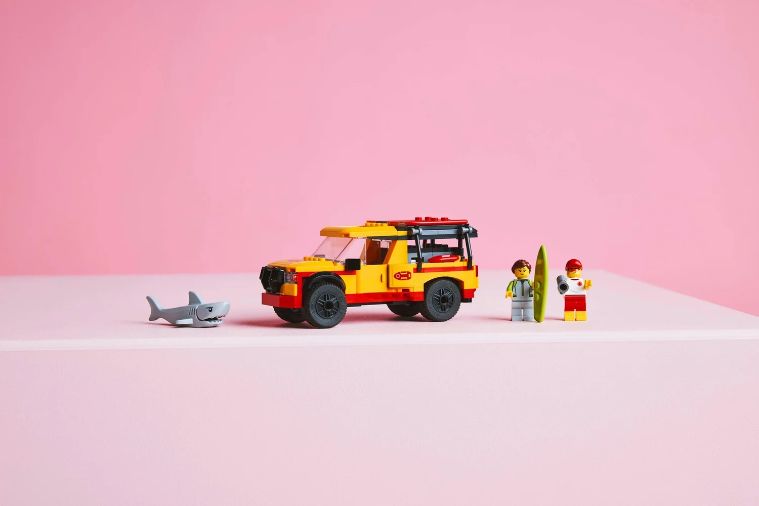 LEGO City Lifeguard Beach Rescue Truck & Shark Toys 60453