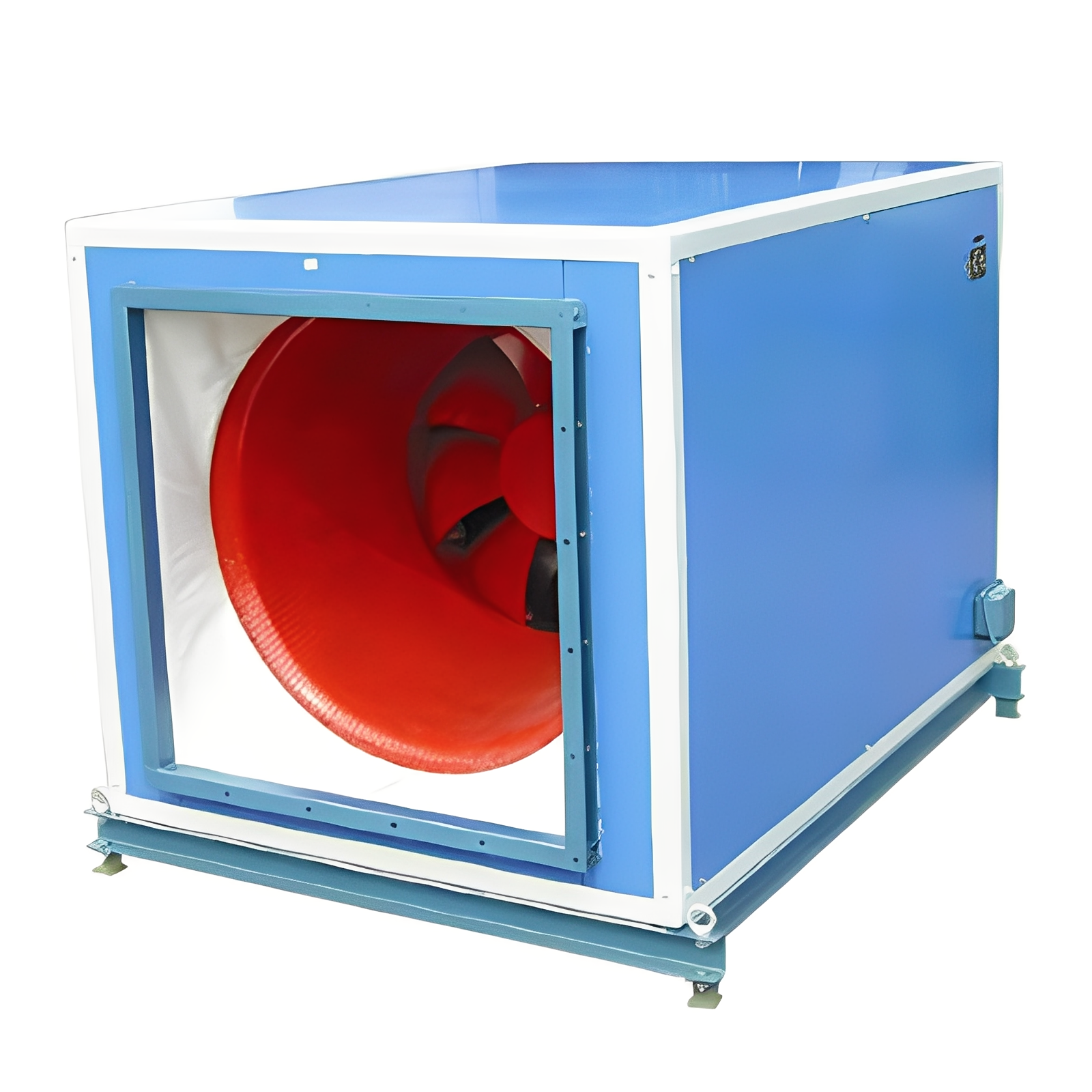 What is a mixed flow fan case?