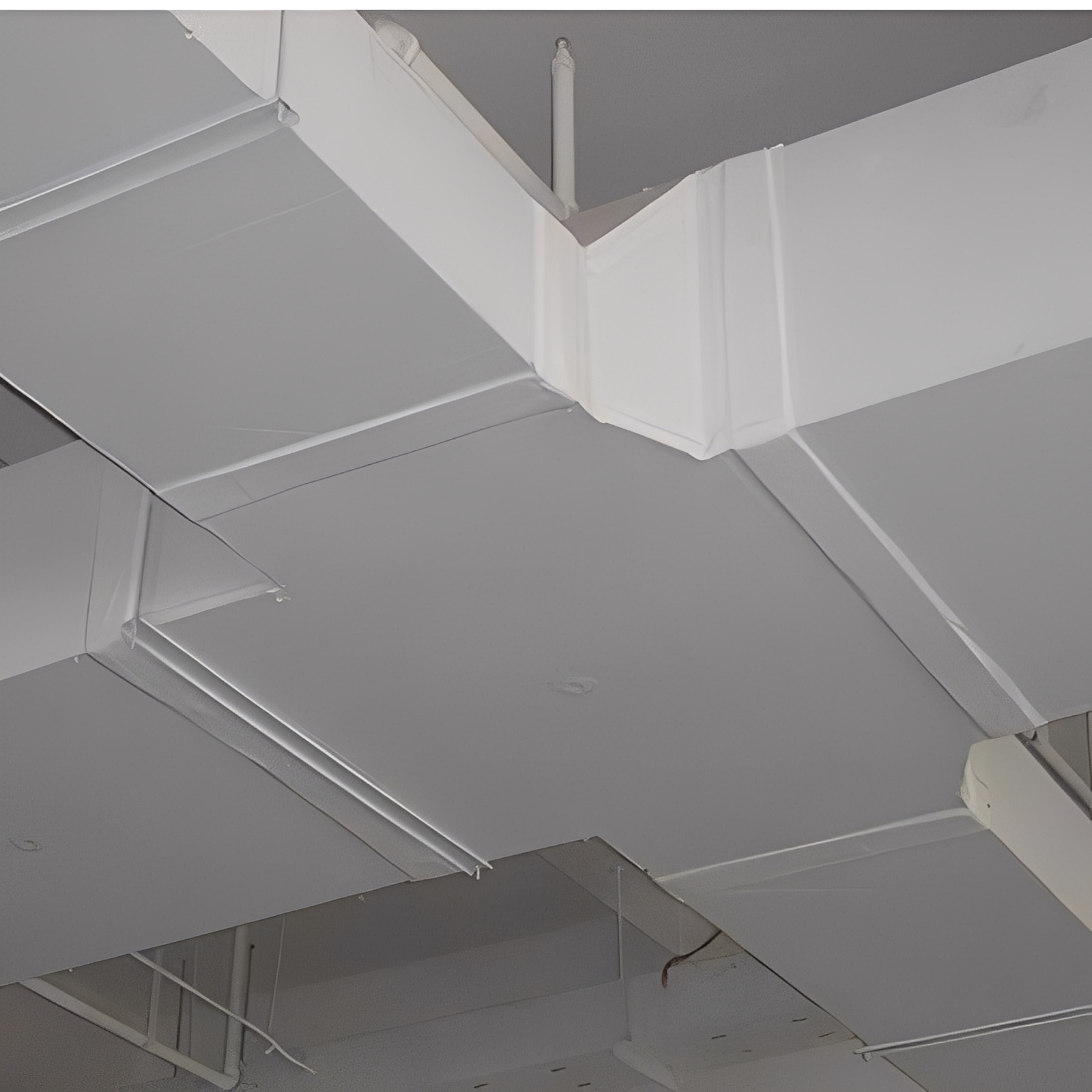 Polymer smoke exhaust duct