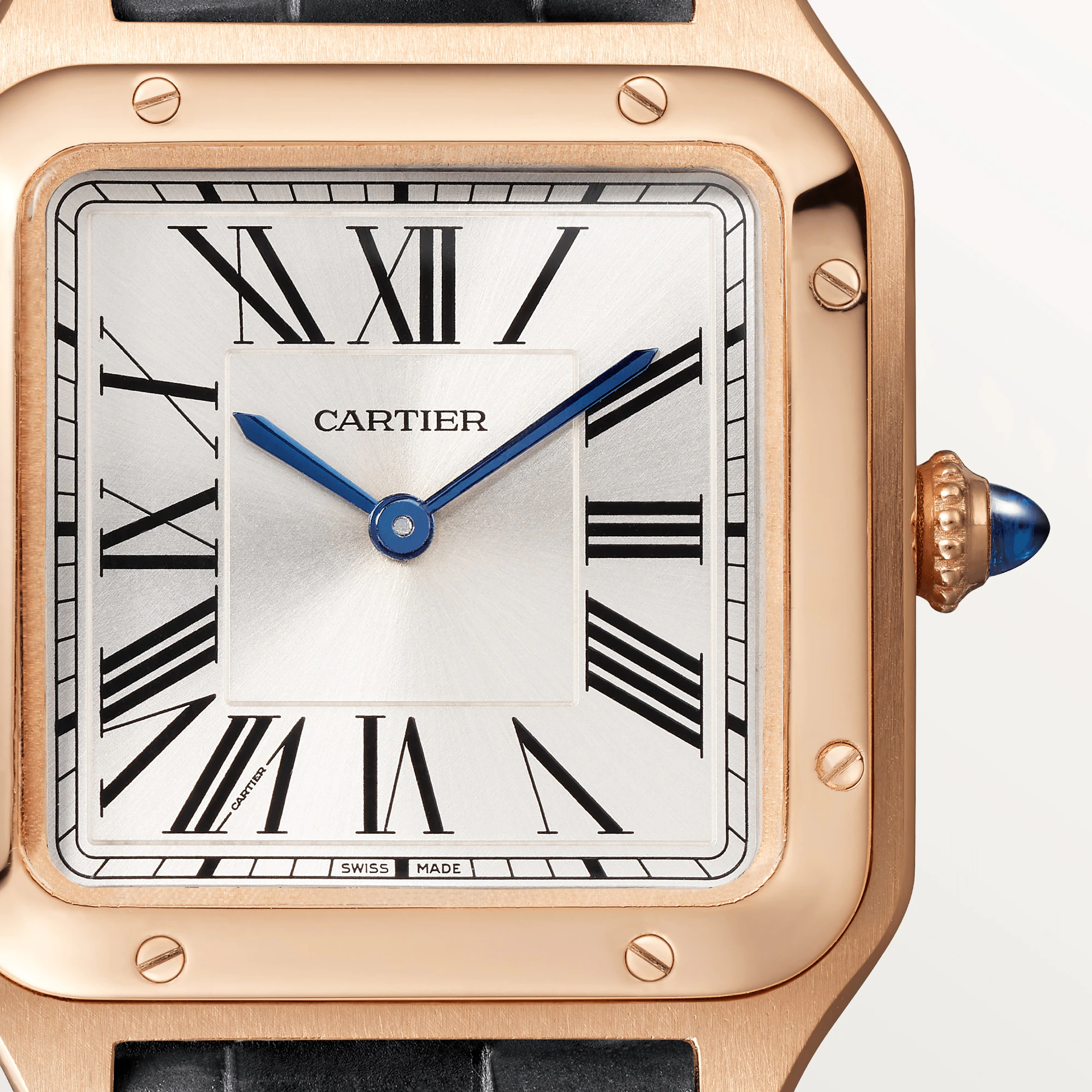 Cartier Santos 18K Rose Gold Lady’s Watch, WGSA0022