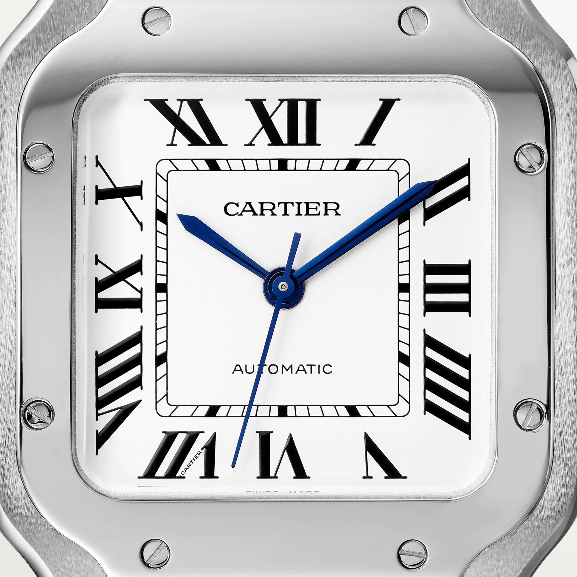 Cartier Santos Stainless Steel Men’s Watch, WSSA0029