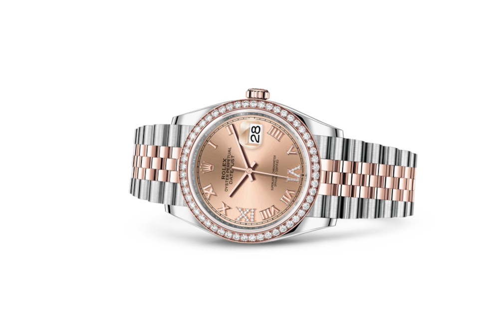 LadyRolex DATEJUST 36 Rosé，126281RBR