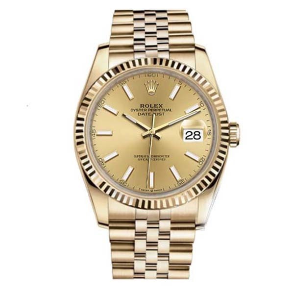 Rolex Lady-Datejust 28 Solid 18K Yellow Gold Women's Watch 279178-0013