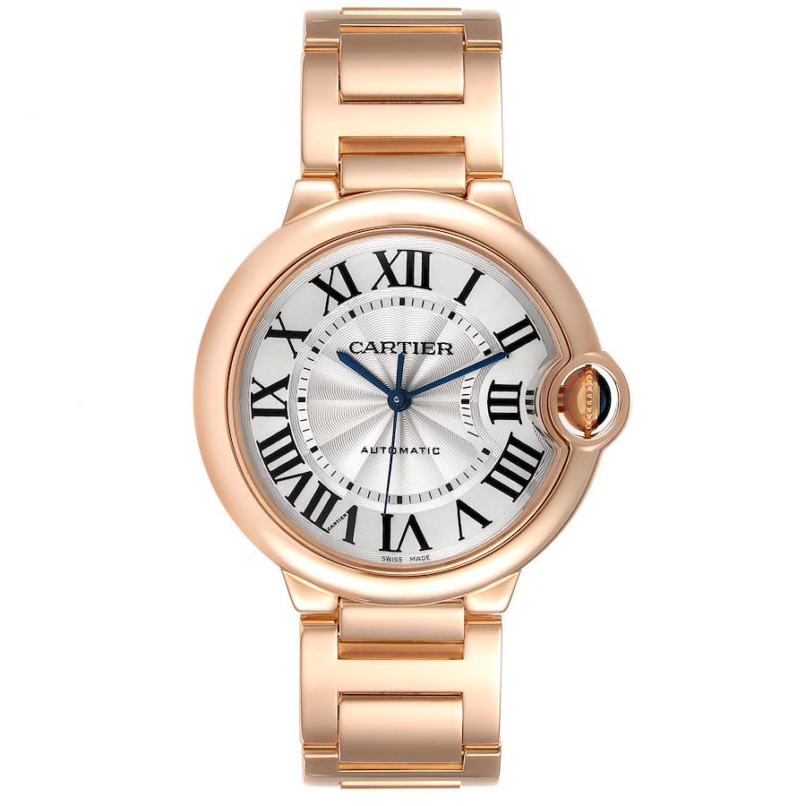 Cartier Ballon Bleu 36mm 18K Rose Gold  Men’s Watch, WGBB0043