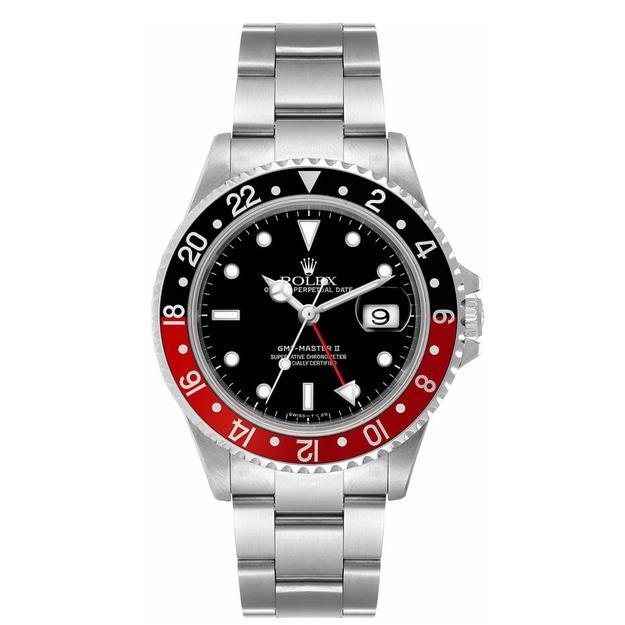 Rolex GMT-Master II Coke Black Dial Men's Watch 16710