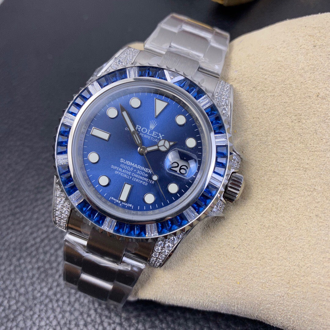 Blue Dial | Rolex, Submariner Date Greenwich-Master II 116758
