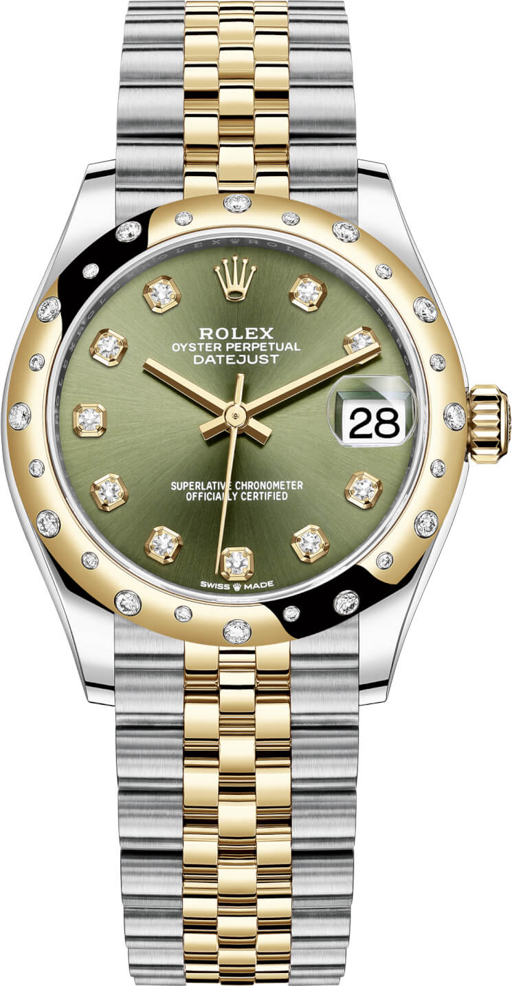 LadyRolex Datejust 31 Oystersteel and yellow gold - M278343RBR-0030