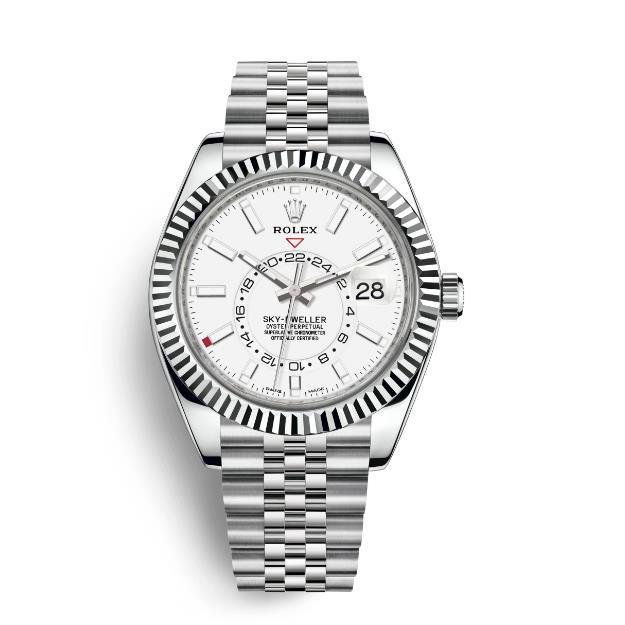 Rolex Sky-Dweller Oyster 42 mm Oystersteel and White Gold 326934-0002 New (Pre-Order)