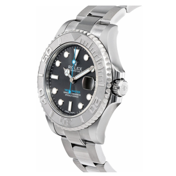 Rolex Yacht-Master 37 Rhodium Dial Chronometer Luxury Watch 268622-0002