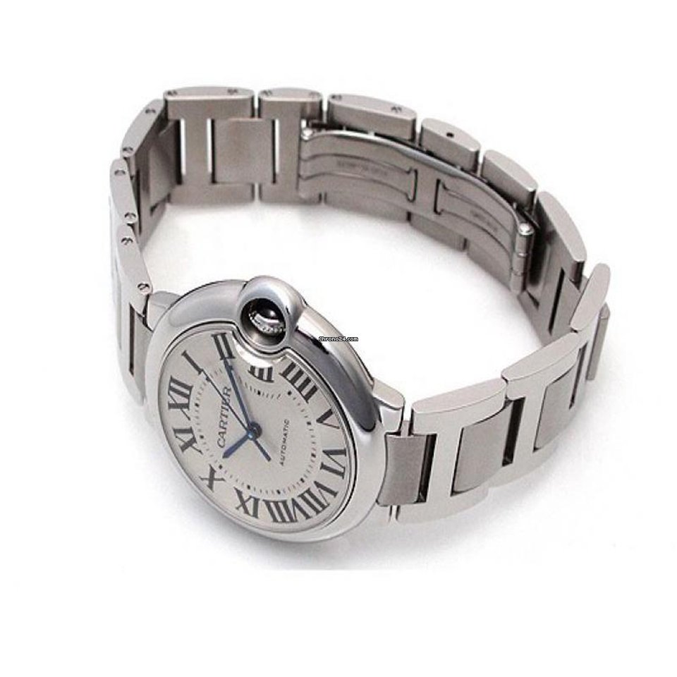 Cartier Ballon Bleu Stainless Steel Unisex Watch, WSBB0048