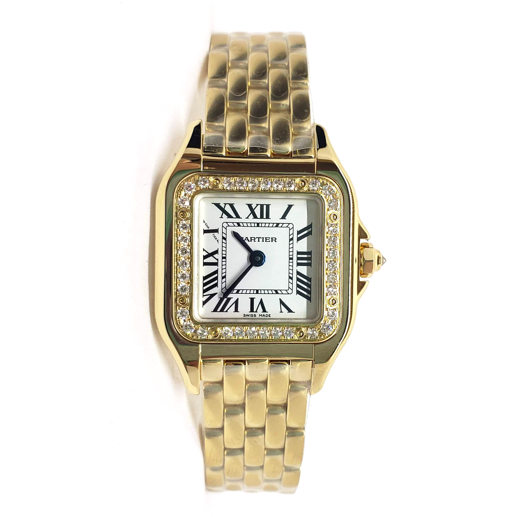 Cartier Panthère 18K Yellow Gold & Diamonds Ladies Watch, WJPN0015