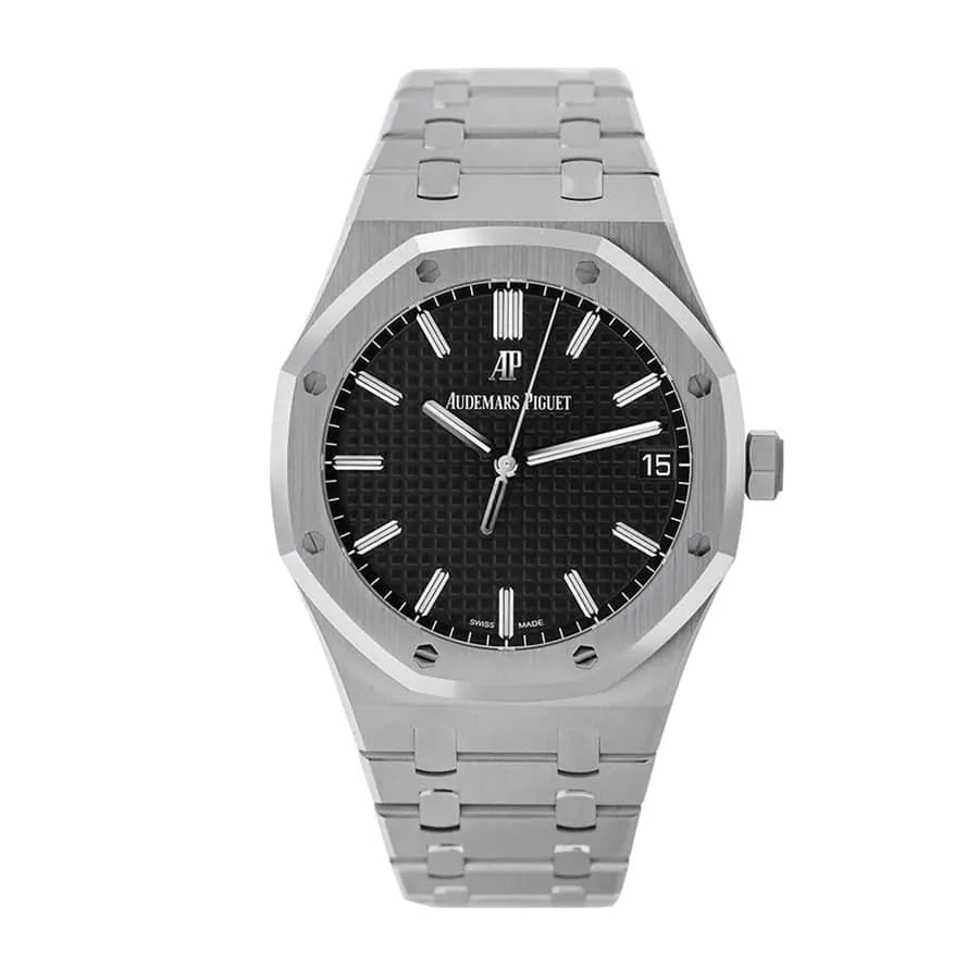 Audemars Piguet Royal Oak 41mm Black Dial Selfwinding Automatic Watch