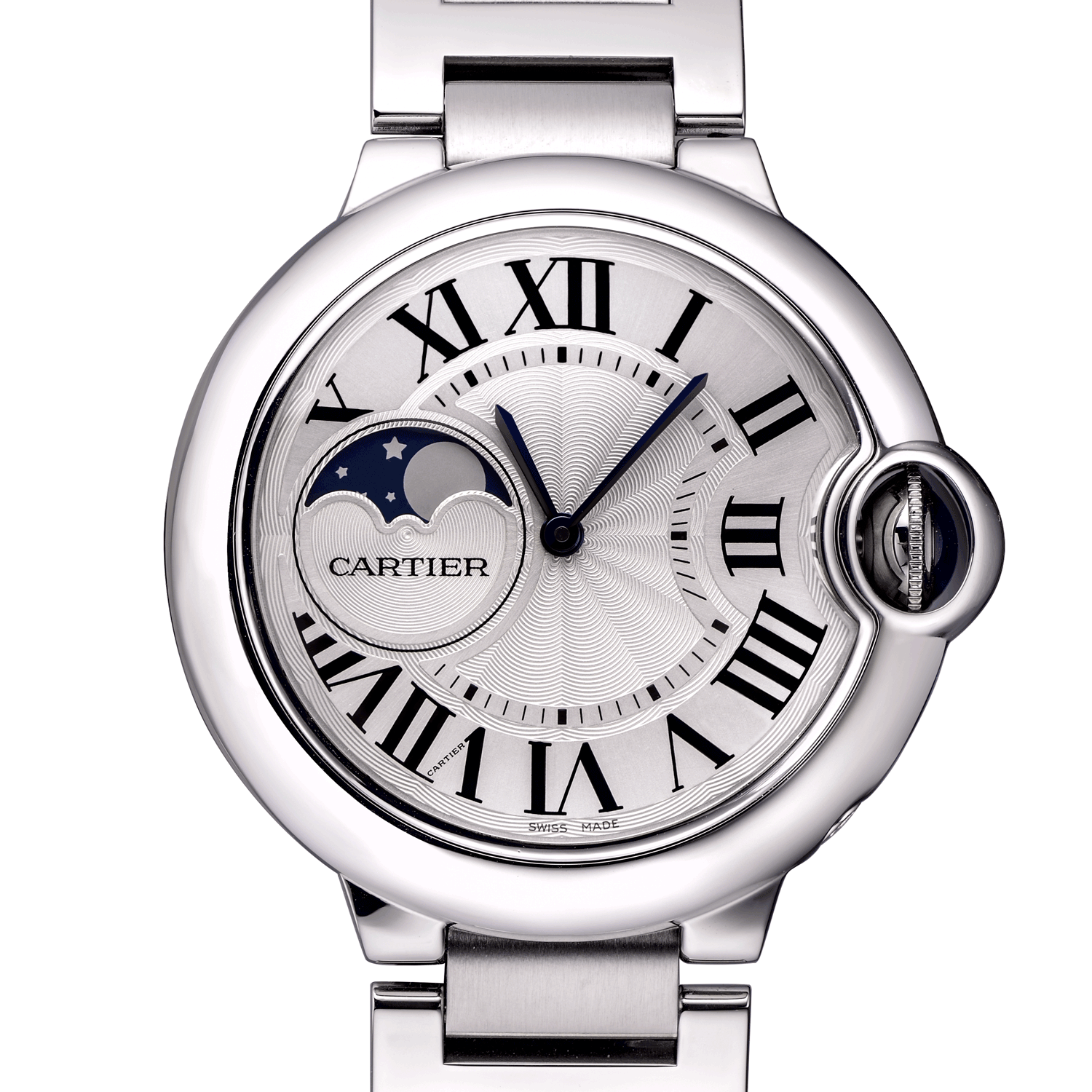 Cartier Ballon Bleu 37 mm Stainless steel Unisex Watch, WSBB0050