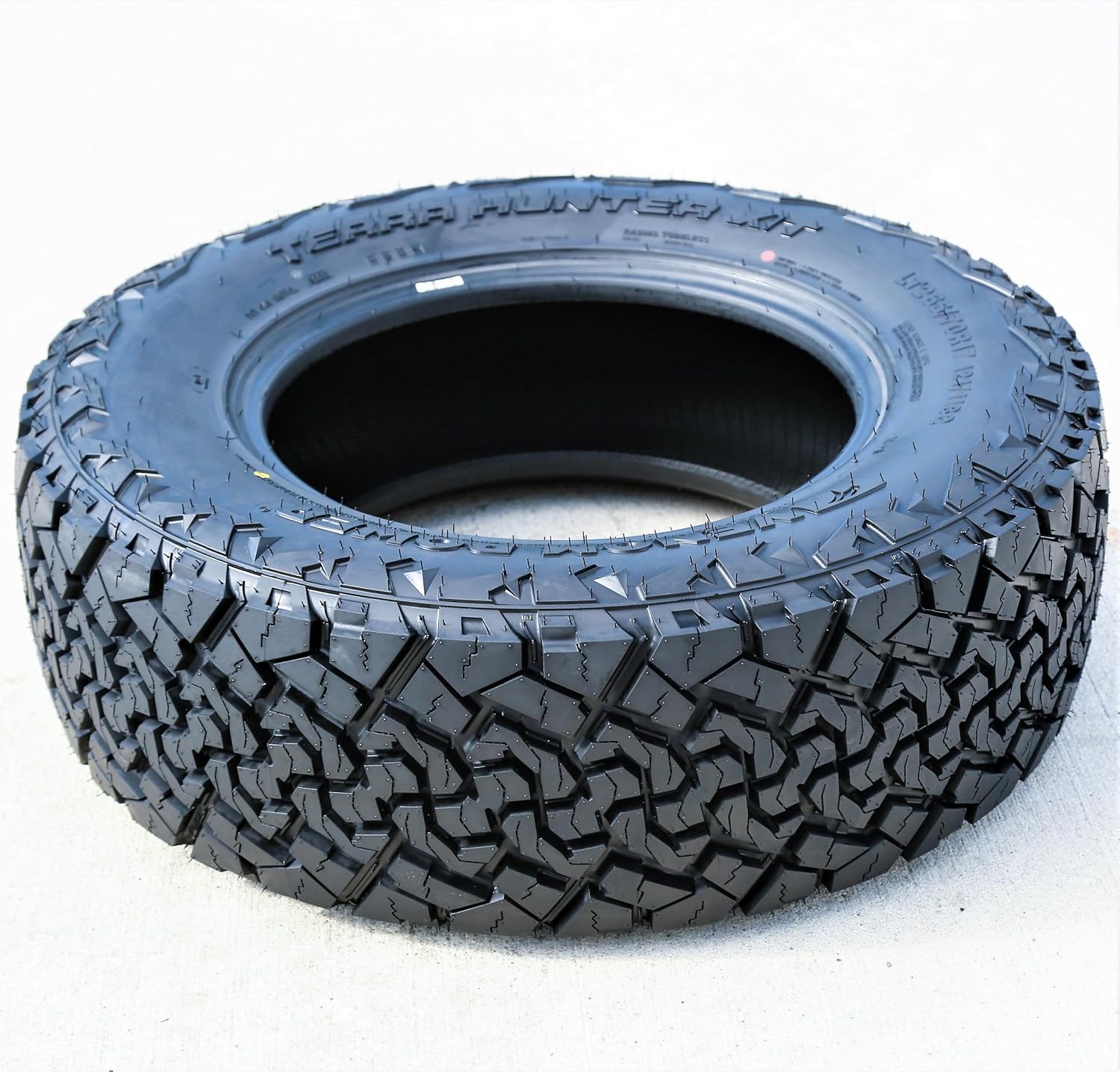 Venom Power Terra Hunter X/T XT All-Terrain Mud Light Truck Radial Tire-35X12.50R20LT 35X12.50X20 35X12.50-20 121R Load Range E LRE 10-Ply BSW Black Side Wall