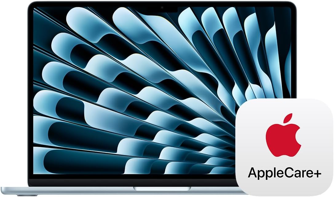 Apple 2025 MacBook Air 13-inch Laptop with M4 chip: Built for Apple Intelligence, 13.6-inch Liquid Retina Display, 16GB Unified Memory, 256GB SSD Storage, 12MP Center Stage Camera, Touch ID; Midnight