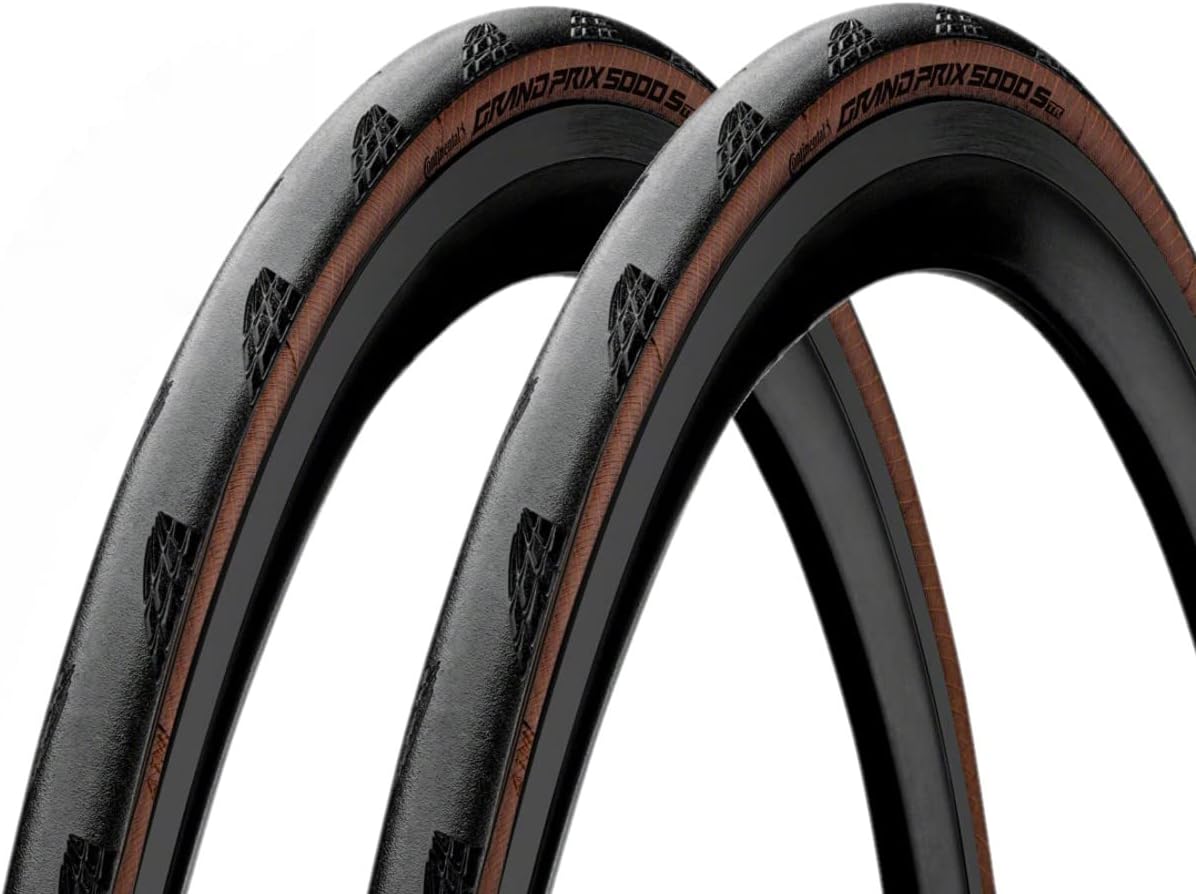 Continental Grand Prix 5000 S TR 700x32 Black - Tubeless Ready - Pack of 2 Tires