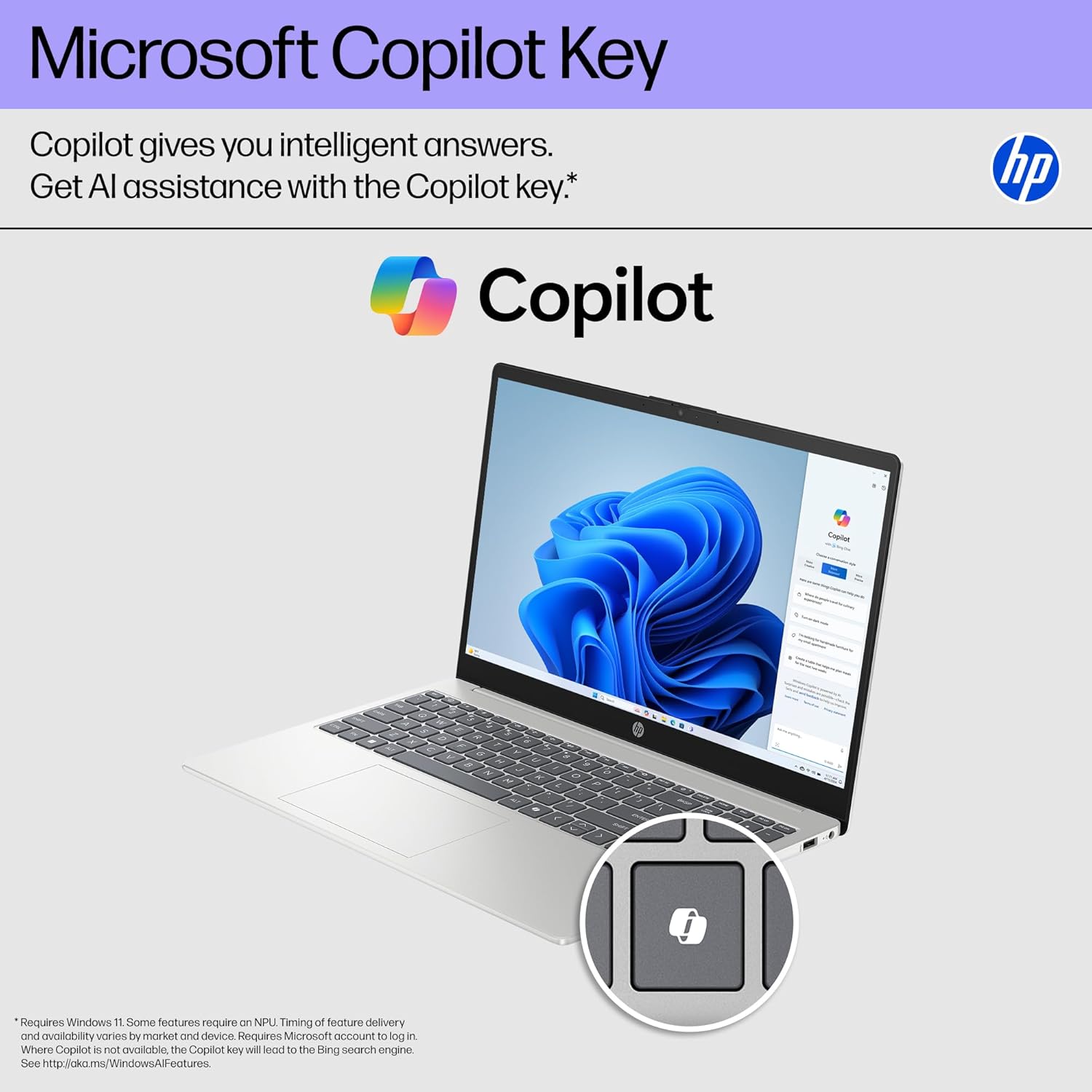 HP 15.6 inch Laptop, HD Touchscreen Display, AMD Ryzen 3 7320U, 8 GB RAM, 128 GB SSD, AMD Radeon Graphics, Windows 11 Home in S Mode, Natural Silver, 15- fc0099nr