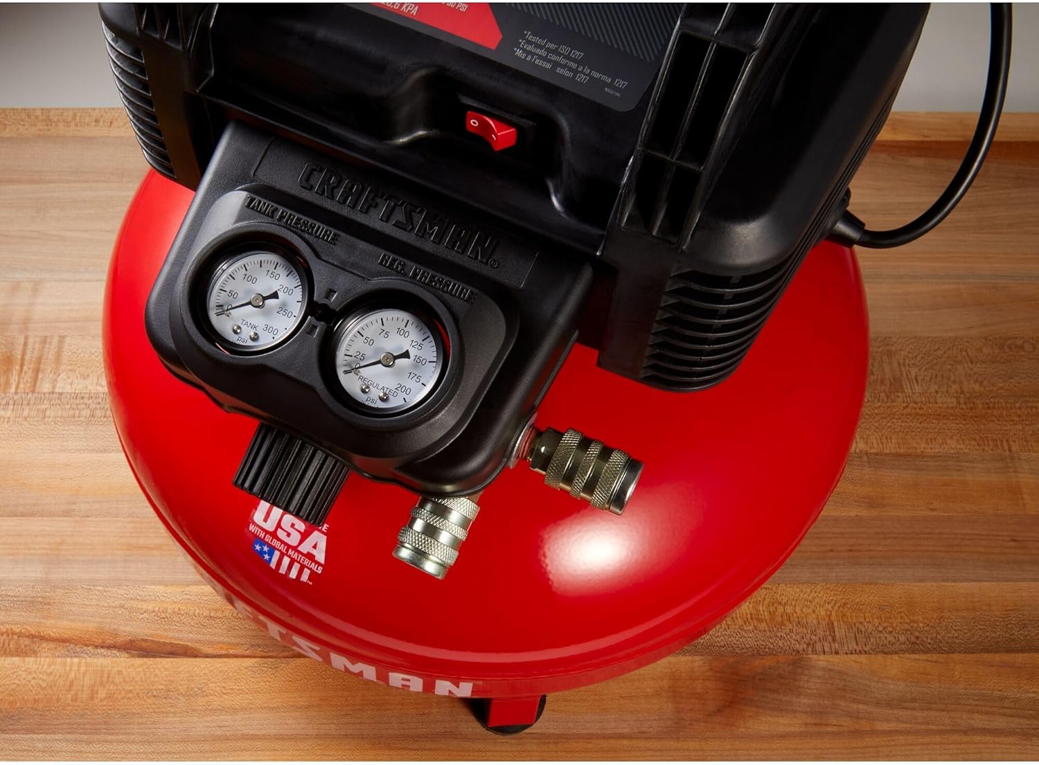 CRAFTSMAN Brad Nailer and Air Compressor Combo Kit With Hose (CMEC1KIT18)