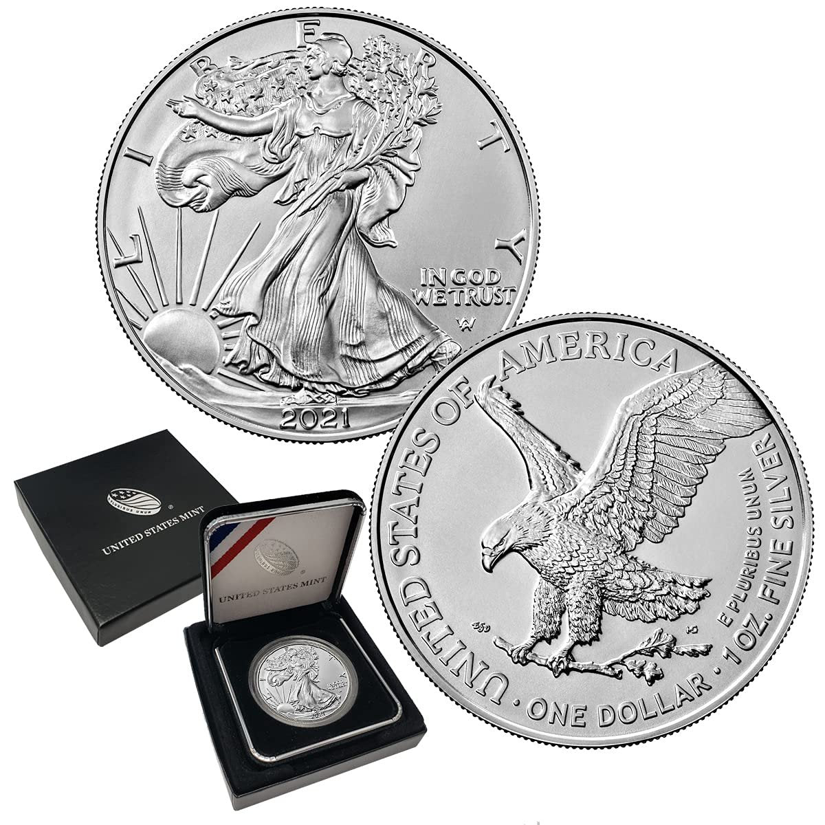2021 1 oz American Silver Eagle BU