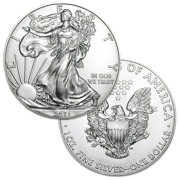 2021 1 oz American Silver Eagle BU
